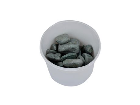 камни для саун и бань Жадеит шлифованный ведро 10 кг