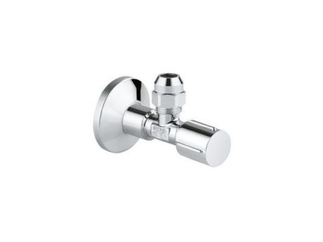 вентиль угловой GROHE 22045000 с рукояткой 1/2" хром