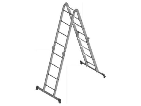 лестница четырехсекционная Новая Высота 4х3 100 серия