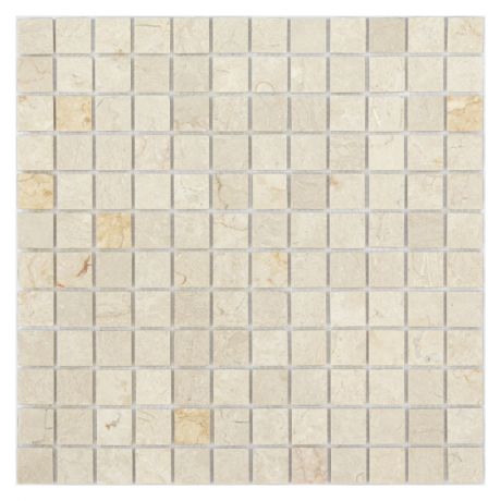 мозаика из натурального камня, 29,8х29,8х0,4, Botticino MAT, бежевая