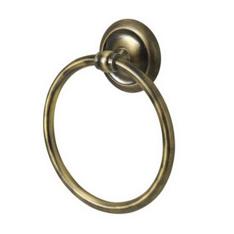 полотенцедержатель кольцо LOTTI Portofino античная латунь