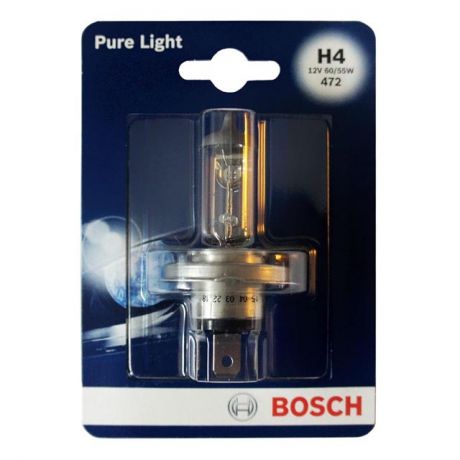 лампа BOSCH H4 12В 60/55Вт Standart (SB) 1шт