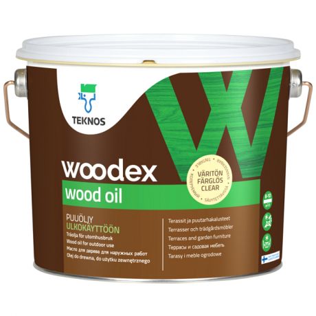 масло для дерева ТEKNOS Woodex Wood Oil 2,7л бесцветное, арт.ЭК000129667