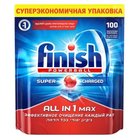 таблетки д/ПММ FINISH All in1 Max 100шт.