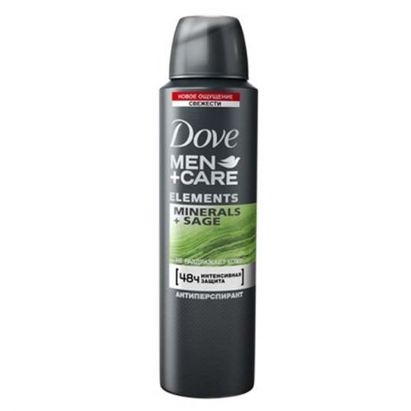 дезодорант мужской DOVE MC Elements: Свежесть минералов и шалфея 150 мл, спрей