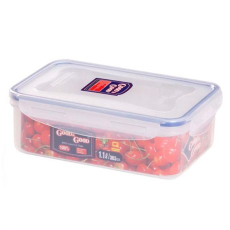 контейнер для продуктов GOOD&GOOD, 1,1 л, 13х20х7 см, пластик, силикон