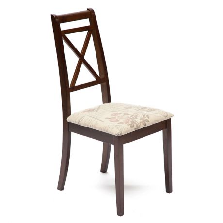 стул кухонный PICASSO с мягким сидением 430х550 мм, коричневый, деревянный