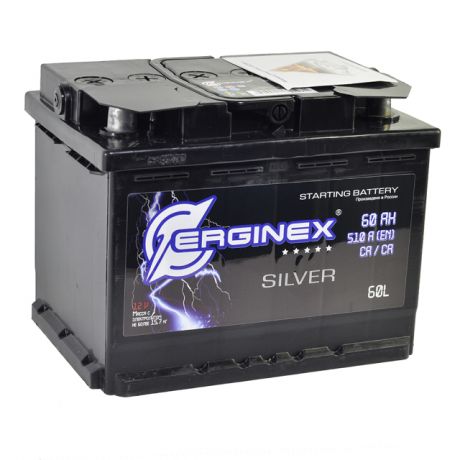 аккумулятор ERGINEX L+ 60Ач 510А