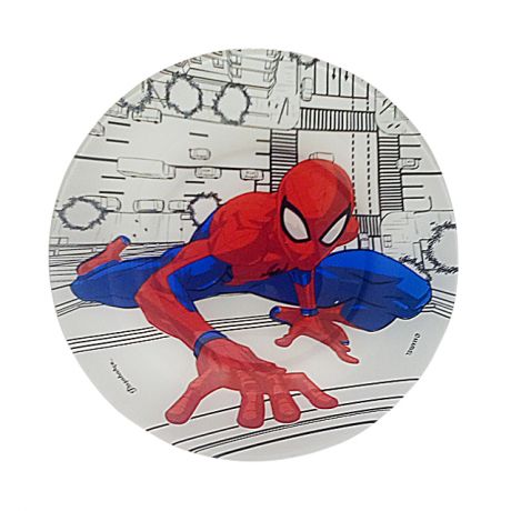 тарелка PASABAHCE Человек-паук 19,5см десертная стекло