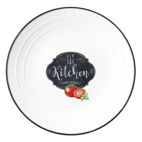 тарелка обеденная EASY LIFE Кухня в стиле Ретро, 21,5см, фарфор