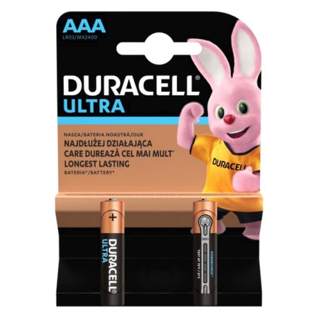 батарейка DURACELL LR03 ААА Ultra Power блистер 2шт