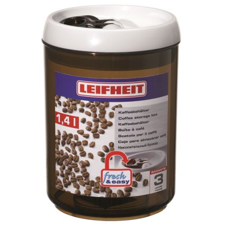 контейнер для продуктов LEIFHEIT Fresh&Easy 1,4 л круглый, пластиковый