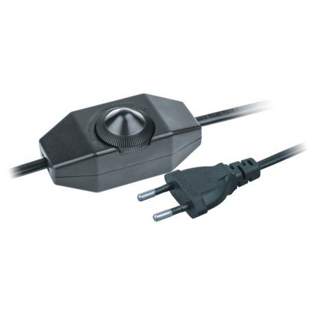 кабель с диммером NAVIGATOR 2x0,5 1,7 м. 2 А с выключателем, черный