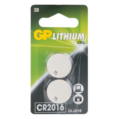 батарейка GP CR2016-7CR2 2шт