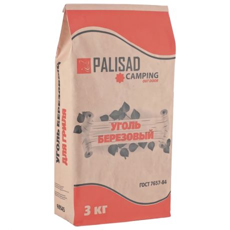 уголь Palisad берёзовый 3кг