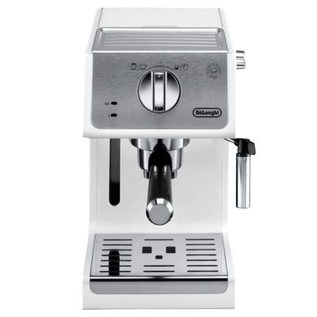 кофеварка эспрессо DELONGHI ECP33.21.W, 1050 Вт, 15 бар, электронная