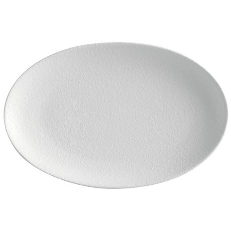 тарелка MAXWELL&WILLIAMS Икра белая 25х16 см, овальная, фарфоровая