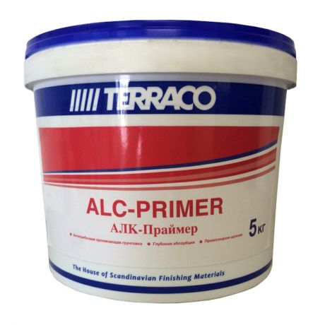 грунт акриловый TERRACO АЛК Праймер биоцидный 5кг, арт.681515