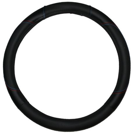 оплетка руля AUTO STANDART Сasual black (М) 37-39см