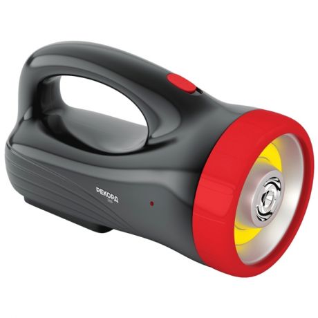 фонарь-прожектор аккумуляторный светодиодный РЕКОРД PВ-3200 3Вт черный