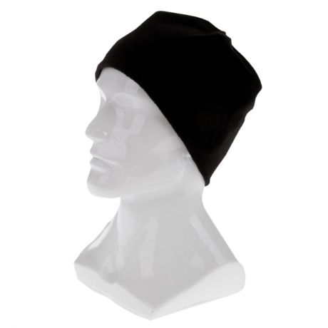 шапка из флиса для взрослых размер 58-59 чёрная