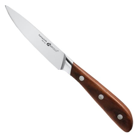 нож APOLLO Bucheron 9см д/овощей нерж.сталь/дерево