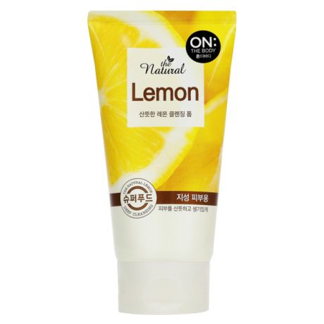 пенка д/умывания ON THE BODY Natural Lemon 120мл