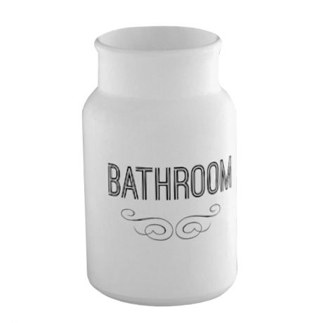 стакан VITARTA Bathroom white керамика белый