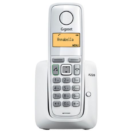 аппарат телефонный DECT GIGASET A220 WHITE бел.