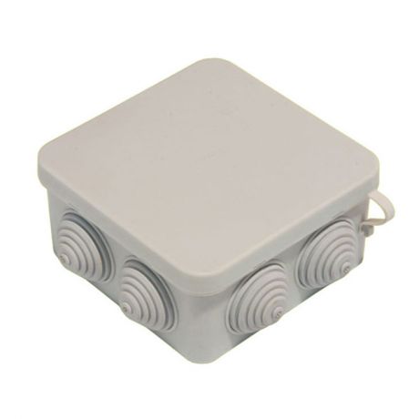 коробка распределительная HEGEL 100х100х50мм IP55 cветло-серый