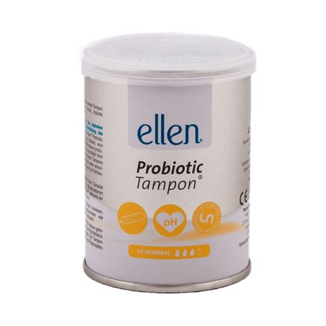 тампоны ELLEN Normal с пробиотиками 12шт.