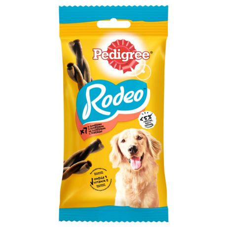 лакомство для собак PEDIGREE Rodeo 123г говядина