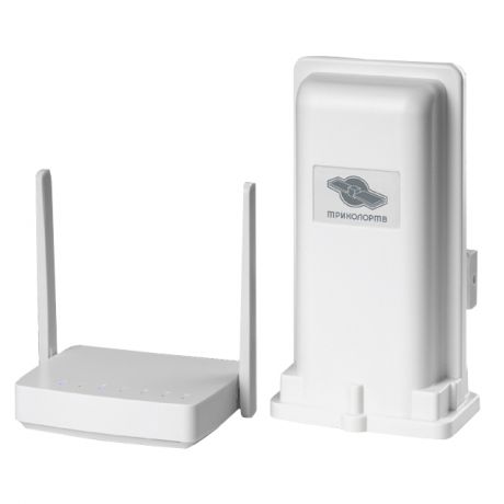 усилитель мобильного интернета ТРИКОЛОР ТВ DS-4G-5kit для создания Wi-Fi-сети 3G, 4G