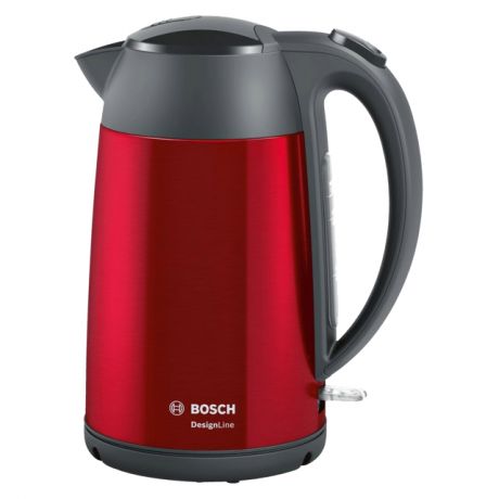 чайник BOSCH TWK3P424 2400Вт 1,7л металл красный