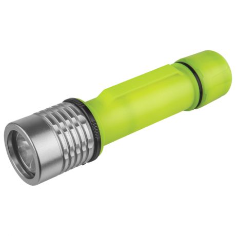 фонарь светодиодный NAVIGATOR 3Вт+1LED 3ААА зеленый