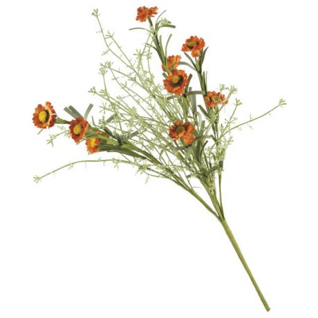 растение искусственное Ноготки 53см оранжевые