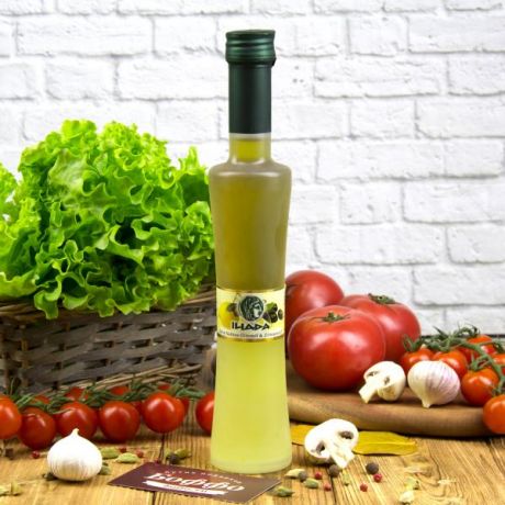Оливковое масло Extra Virgin нерафинированное с лимонным соком (Греция, Iliada, 200 мл)