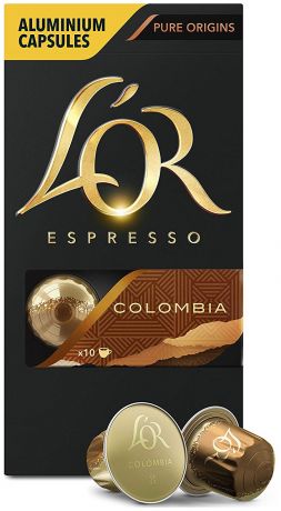 Кофе и чай LOR Espresso COLOMBIA ANDES