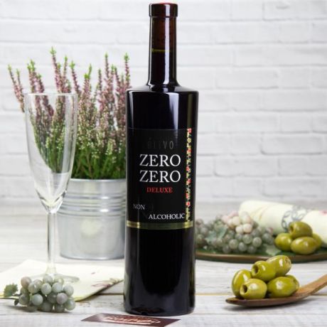Безалкогольное вино красное сухое Zero Zero Deluxe Red (Испания, Elivo, 750 мл)