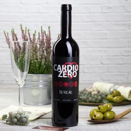 Безалкогольное вино красное сухое Cardio Zero Red (Испания, Elivo, 750 мл)