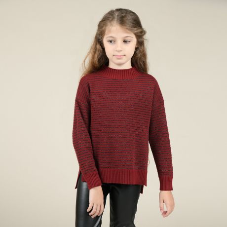 Пуловер LaRedoute 4-14 лет 12/14 лет - 150/156 см красный