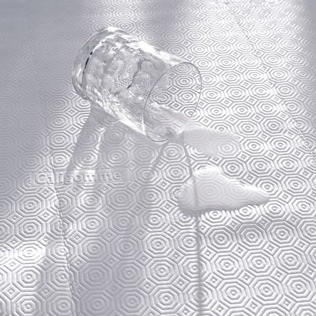 Защитная LaRedoute Подстилка под скатерть для круглого стола качество Люкс кругл. 135 см белый