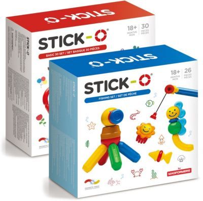 Stick-O Конструктор Stick-O "Большая рыбалка", 2 набора