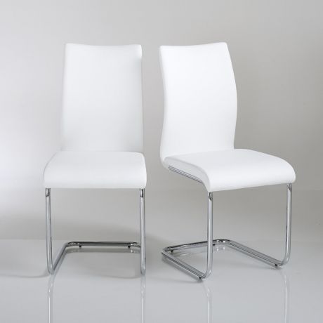 Комплект из 2 стульев, Newark LaRedoute La Redoute единый размер белый