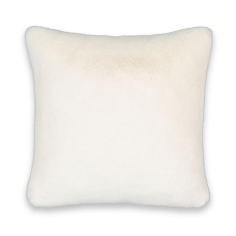 Чехол LaRedoute На подушку из искусственного меха 100 полиэстера Noursia 60 x 40 см белый