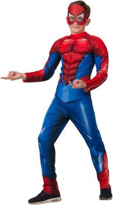 Человек-паук Карнавальный костюм Батик Мстители Человек-паук с мускулами