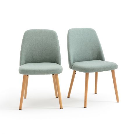 Комплект из 2 стульев, Jimi LaRedoute La Redoute единый размер зеленый