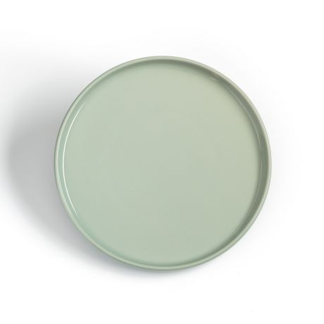 4 тарелки LaRedoute Десертные керамические ELINOR единый размер зеленый
