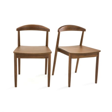 Комплект из 2 стульев, Galb LaRedoute La Redoute комплект из 2 каштановый
