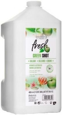 Salerm Cosmetics Шампунь Biokera Natura Fresh Green Shot для Волос, 4000 мл